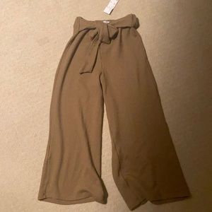 Urban Outfitters Tan Flare Pants